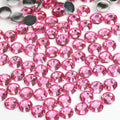#10 Hot Pink - Bag of Flat Back Rhinestone Face Gems in Choice of 2,3,4,5 or 6mm