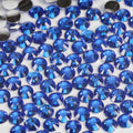 #15 Royal Blue - Bag of Flat Back Rhinestone Face Gems in Choice of 2,3,4,5 or 6mm