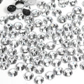 #1 Clear - Bag of Flat Back Rhinestone Face Gems in Choice of 2,3,4,5 or 6mm