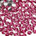 #22 Magenta - Bag of Flat Back Rhinestone Face Gems in Choice of 2,3,4,5 or 6mm