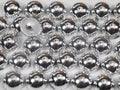 "Metallic Silver" Flat Back Pearl Scrapbooking Costume Face Gems  Size 2mm to 12mm