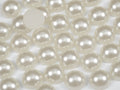 "Ivory" Flat Back Pearl Scrapbooking Costume Face Gems  Size 2mm to 12mm