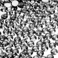 #31 Grey - Bag of Flat Back Rhinestone Face Gems in Choice of 2,3,4,5 or 6mm