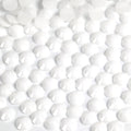 #3 Solid White - Bag of Flat Back Rhinestone Face Gems in Choice of 2,3,4,5 or 6mm