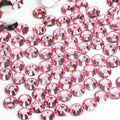 #9 Pink - Bag of Flat Back Rhinestone Face Gems in Choice of 2,3,4,5, 6mm and 10g mixed Sizes