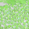 A6 Light Green Flat Back AB Iridescent Rhinestone Face Gems in 2-6mm