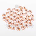 Champagne 100pcs Glass Rhinestone Face Gems 2mm-5mm