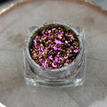 Nail Art Duo Chrome Chameleon Flakes Colour Changing Shifting