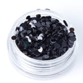 evol black disc face glitter