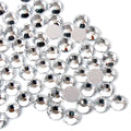 Clear 100pcs Glass Rhinestone Face Gems 2mm-5mm