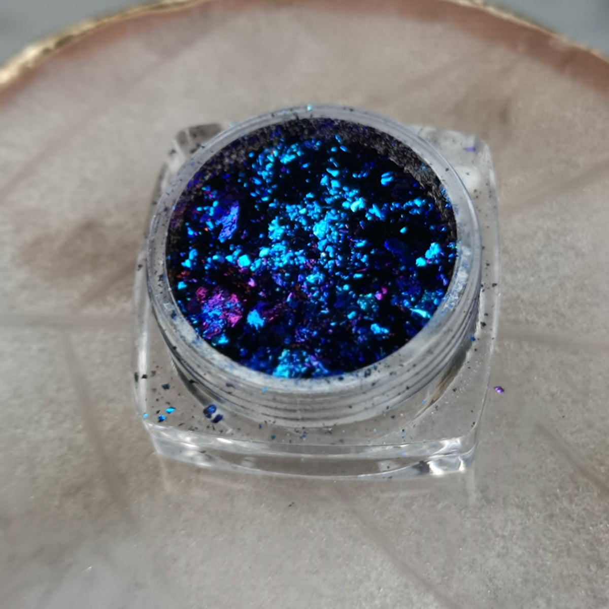Nail Art Duo Chrome Chameleon Flakes Colour Changing Shifting