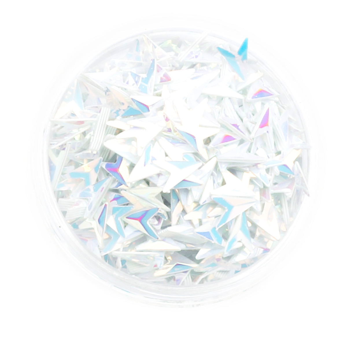 Choice of 12 Colours Duo Chrome 3D Glitter Chevrons
