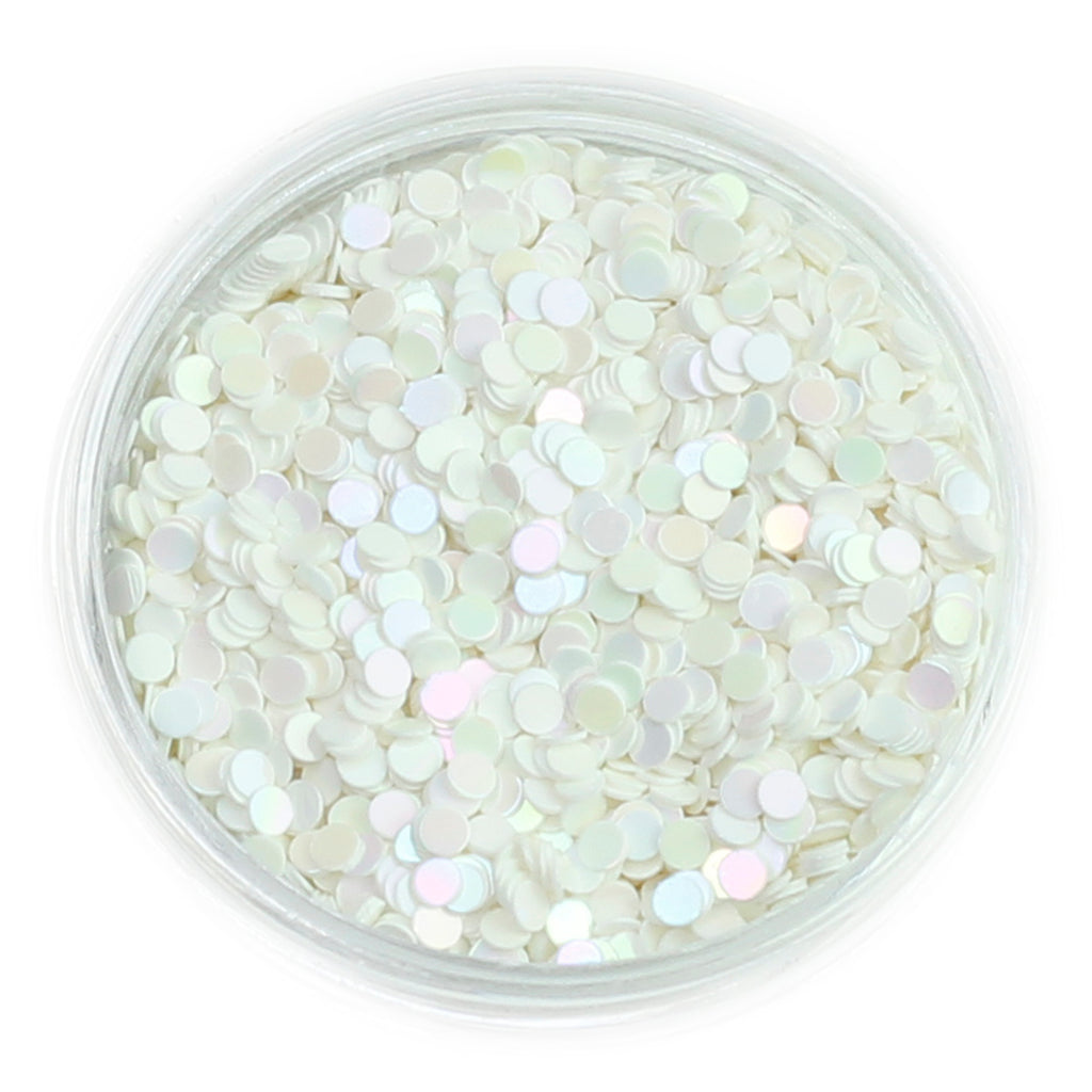 Pearly Disc Glitter Pots