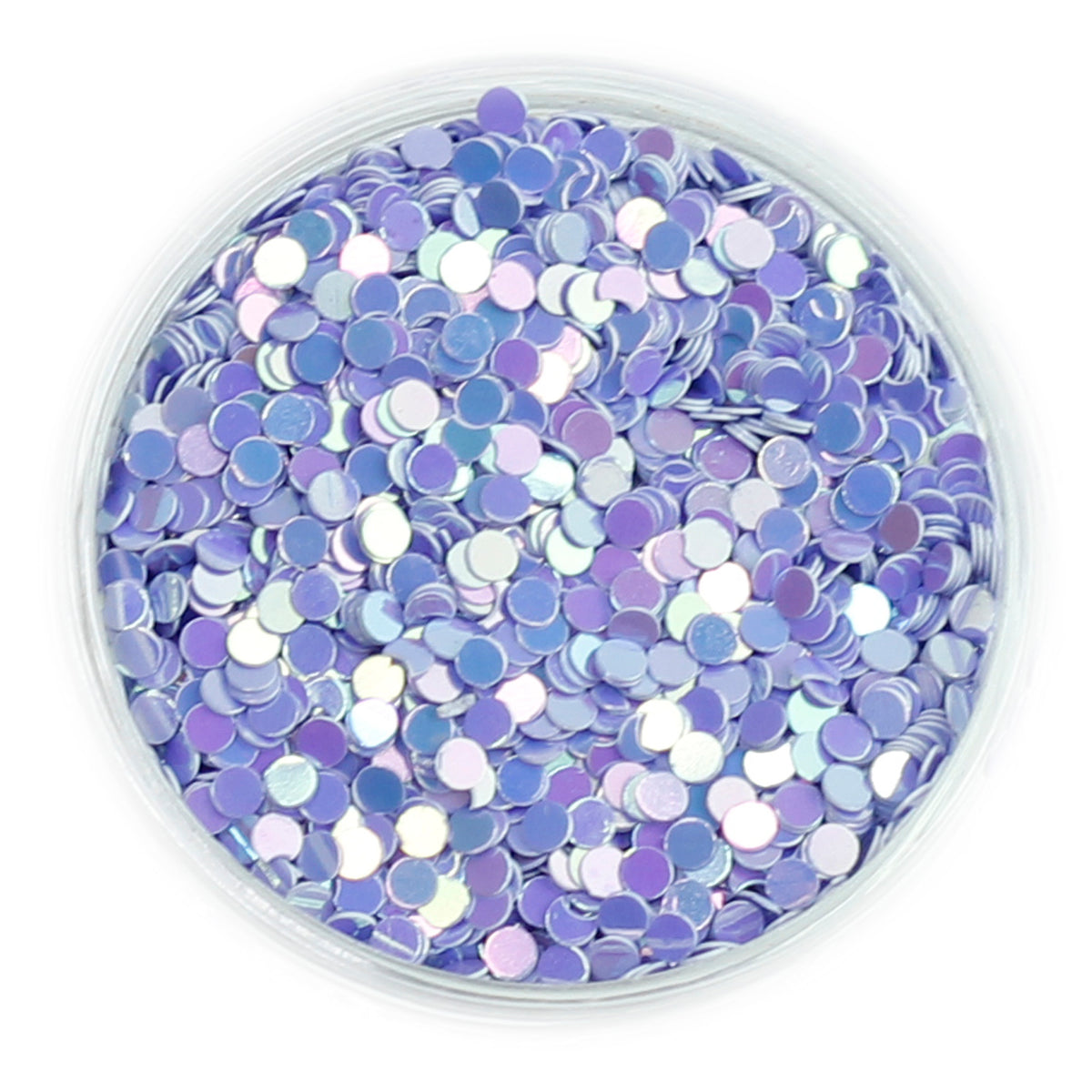 Pearly Disc Glitter Pots