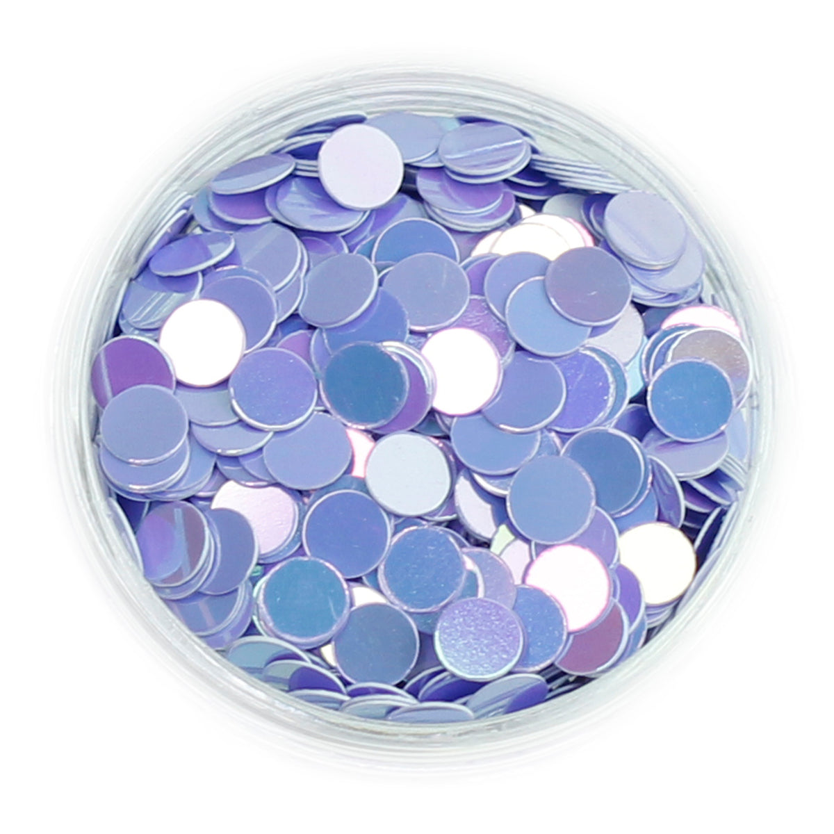 Pearly Disc Glitter Pots