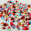 "Ruby" 10g Bag of Flat Back Face Gems in a Choice of Shapes