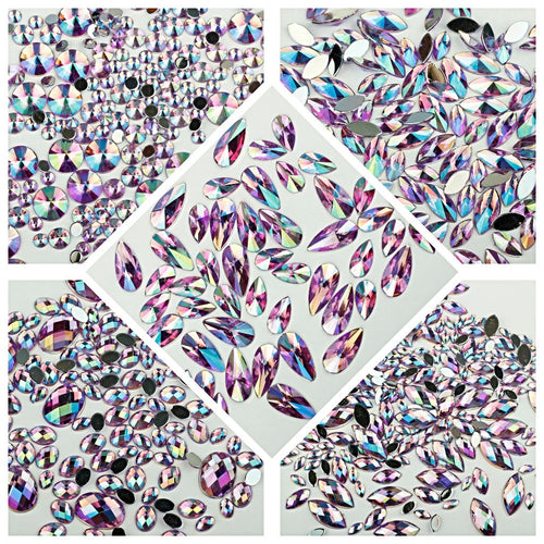 evol amethyst face gems choose your shape
