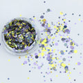 evol funky banana chunky festival face glitter mix
