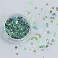evol tree snake green iridescent st patricks day dragon scales glitter