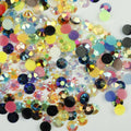 evol mixed colour iridescent rhinestones face gems