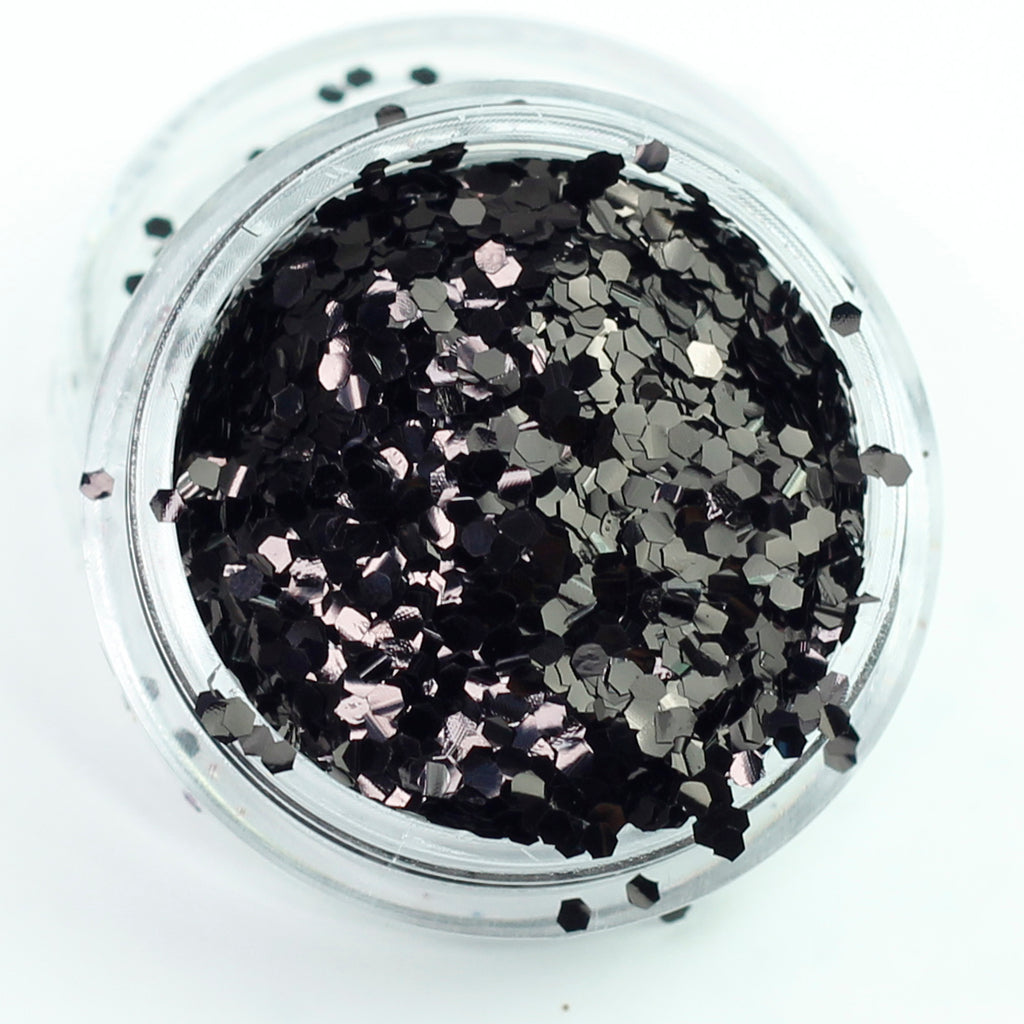 "Black" Eco-Friendly Biodegradable Glitter