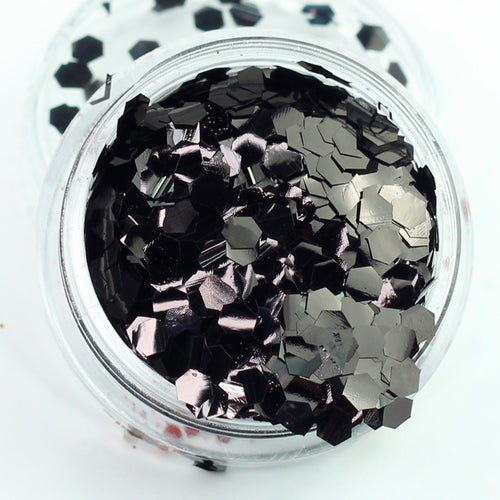 "Black" Eco-Friendly Biodegradable Glitter