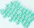 Iridescent Aventurine Flat Back Pearls
