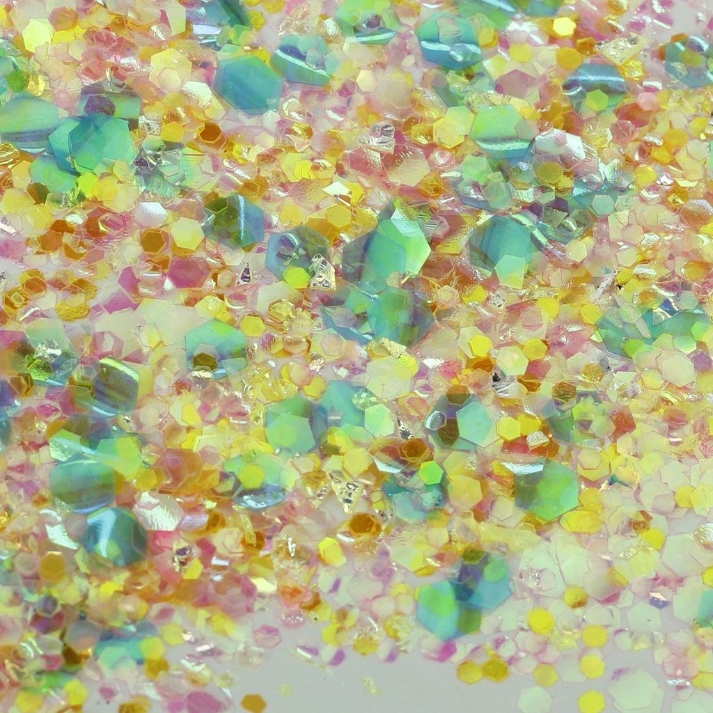 Caribbean Crush Super Chunky Cosmetic Glitter Mix