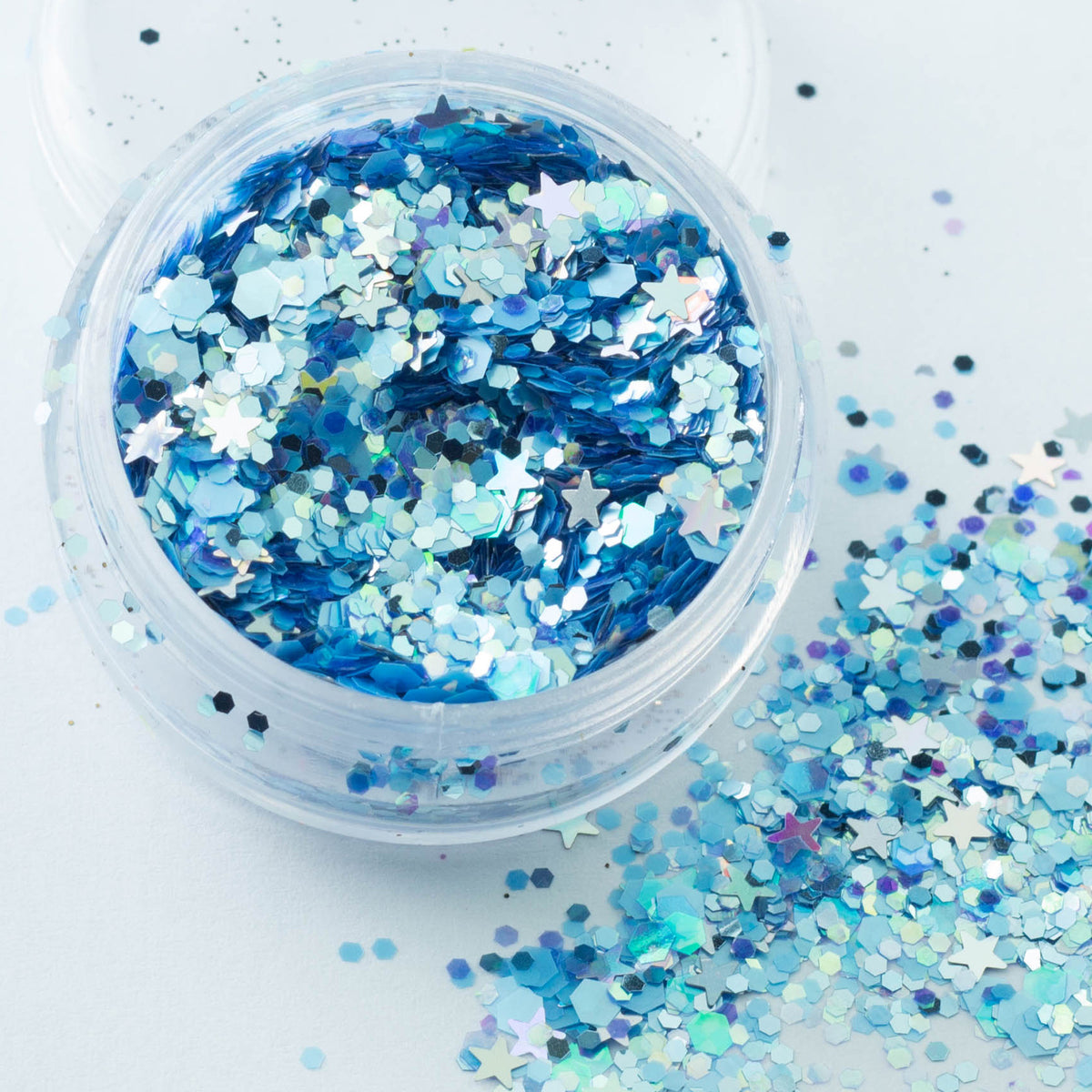 evol starlight express astral chunky glitter festival mix big pot