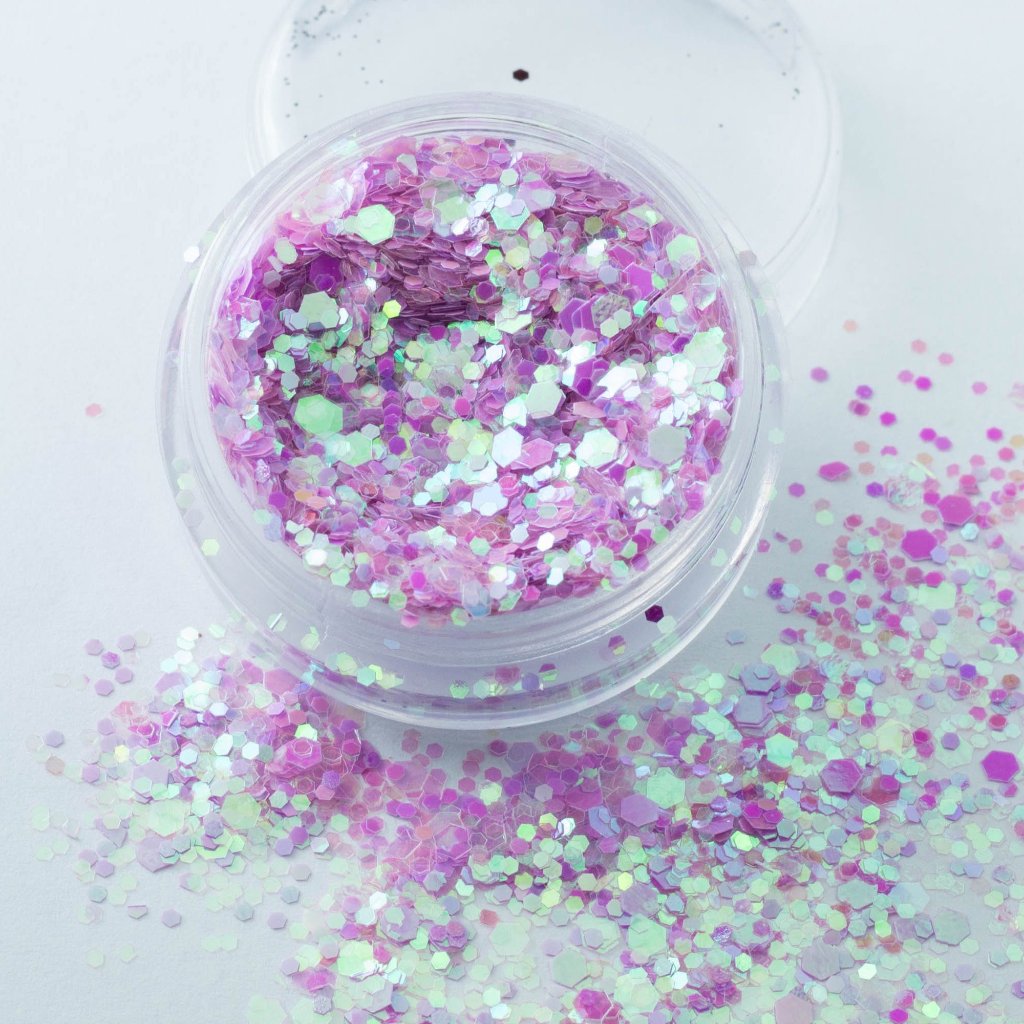 evol pony princess cute fun and girly unicorn style chunky glitter mix