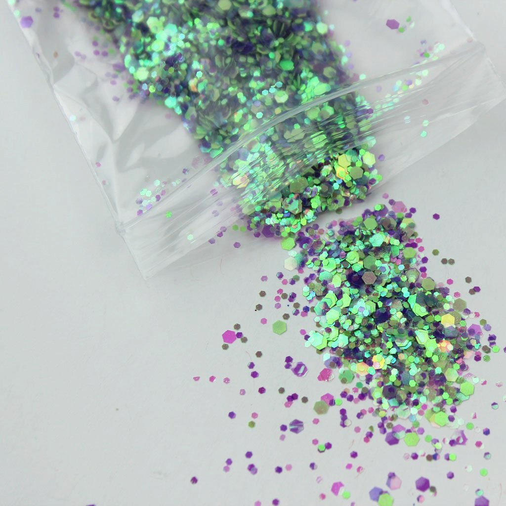 "Chameleon" Chunky Cosmetic Glitter Mix