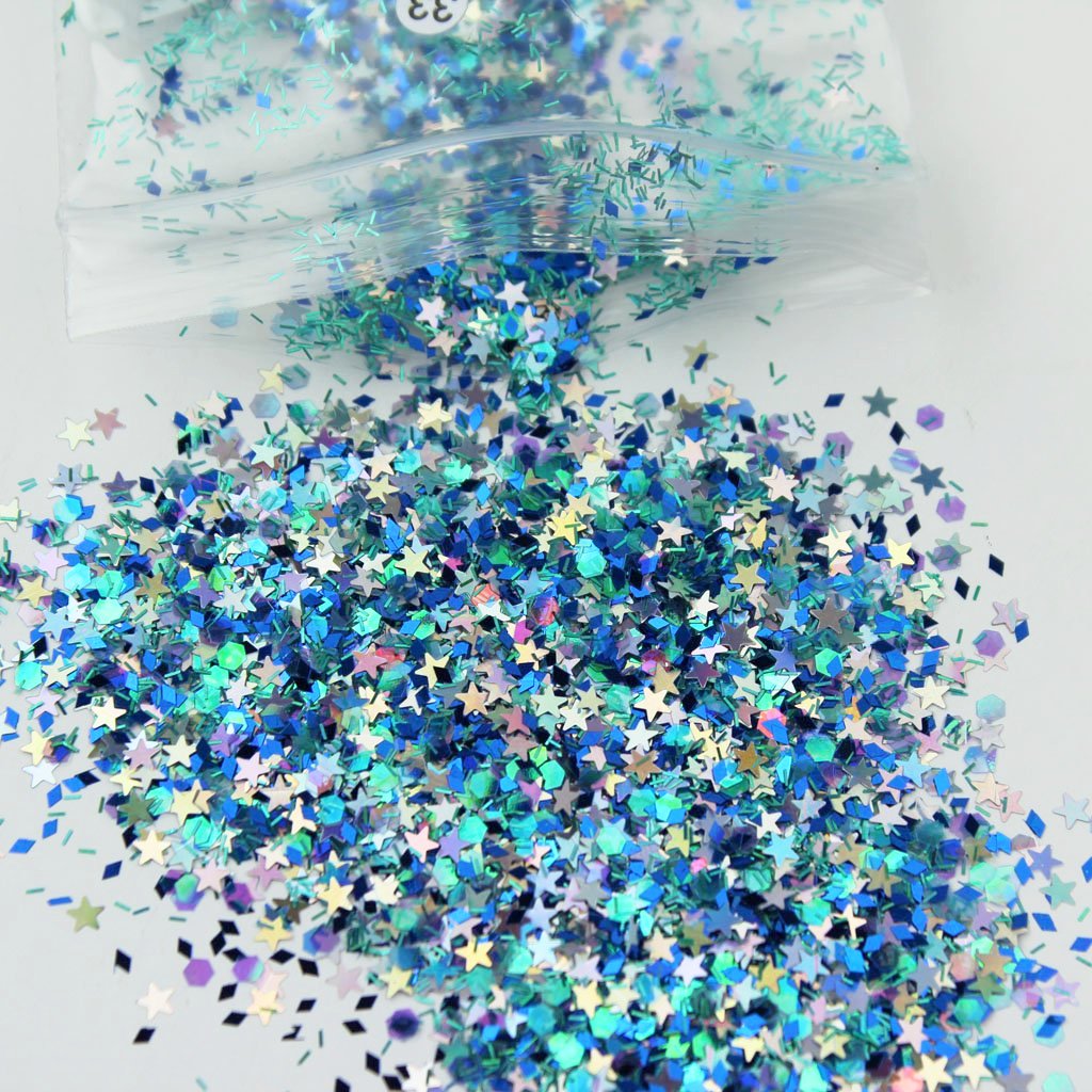 "Night Garden" Chunky Cosmetic Glitter Mix