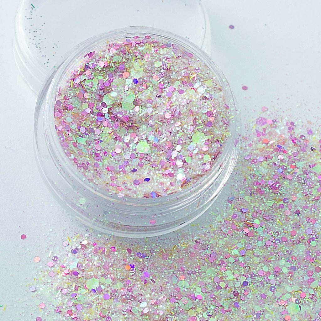 "Snow Fairy" Chunky Cosmetic Glitter Mix