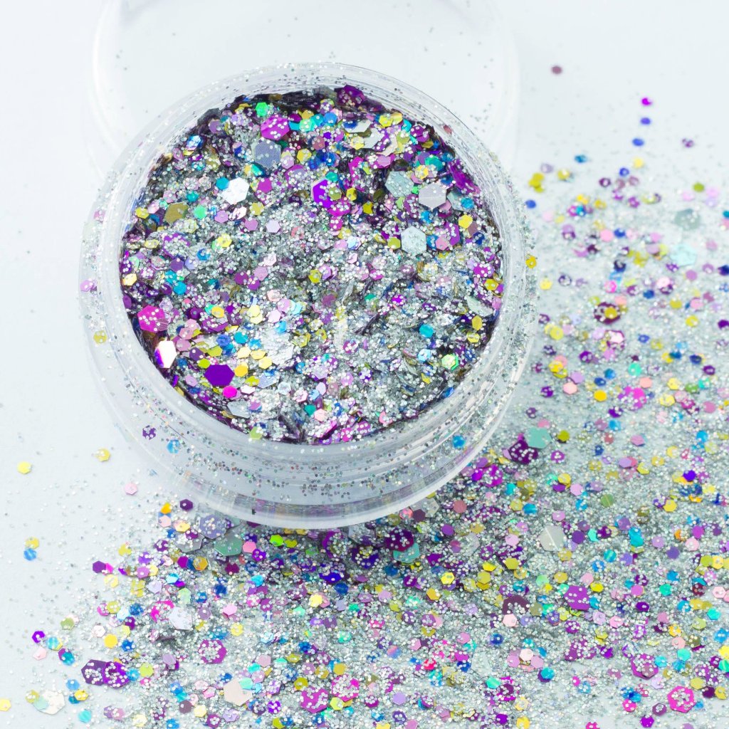 evol diva chunky body glitter mix great for festivals and clubbing