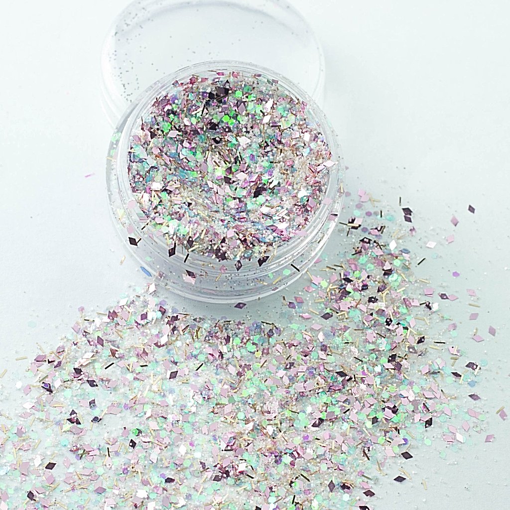"Ice Ice Pinky" Chunky Cosmetic Glitter Mix