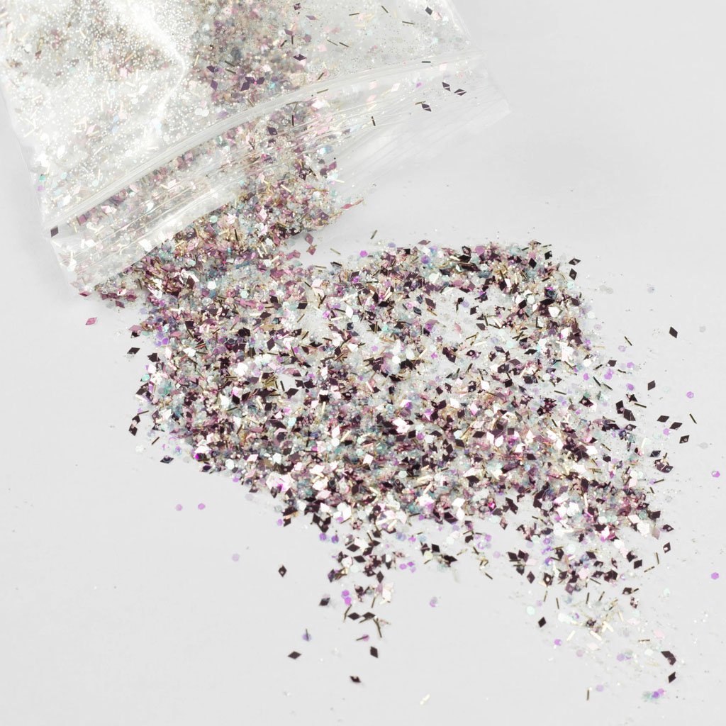 "Ice Ice Pinky" Chunky Cosmetic Glitter Mix