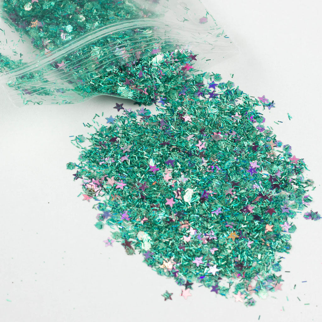 "Dragonfly" Chunky Cosmetic Glitter Mix