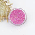 evol translucent iridescent fierce pink dust face glitter