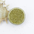 evol 18k light gold metallic dust face glitter pot