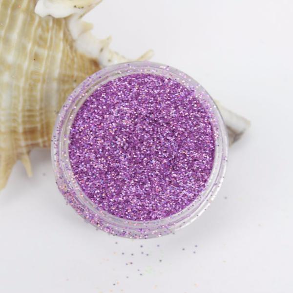 evol holographic pink dust face glitter