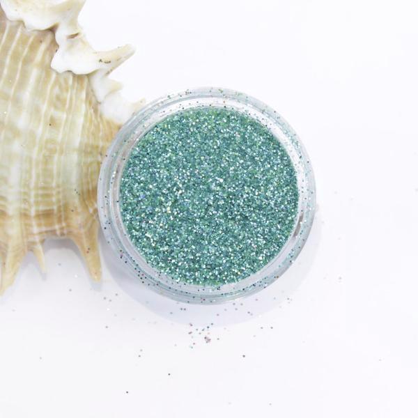 evol holographic aventurine dust face glitter