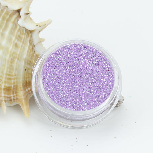 evol amethyst opaque iridescent dust face glitter pot party on