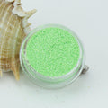 evol radioactive green opaque iridescent bright party face glitter