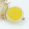 evol sulphur yellow dust face glitter