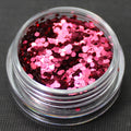 Metallic Cherry 1mm hexagon glitter