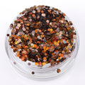 Holographic Coffee 1mm hexagon glitter