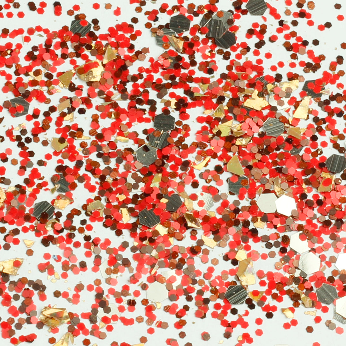 evol sleigh bells xmas face glitter mix loose