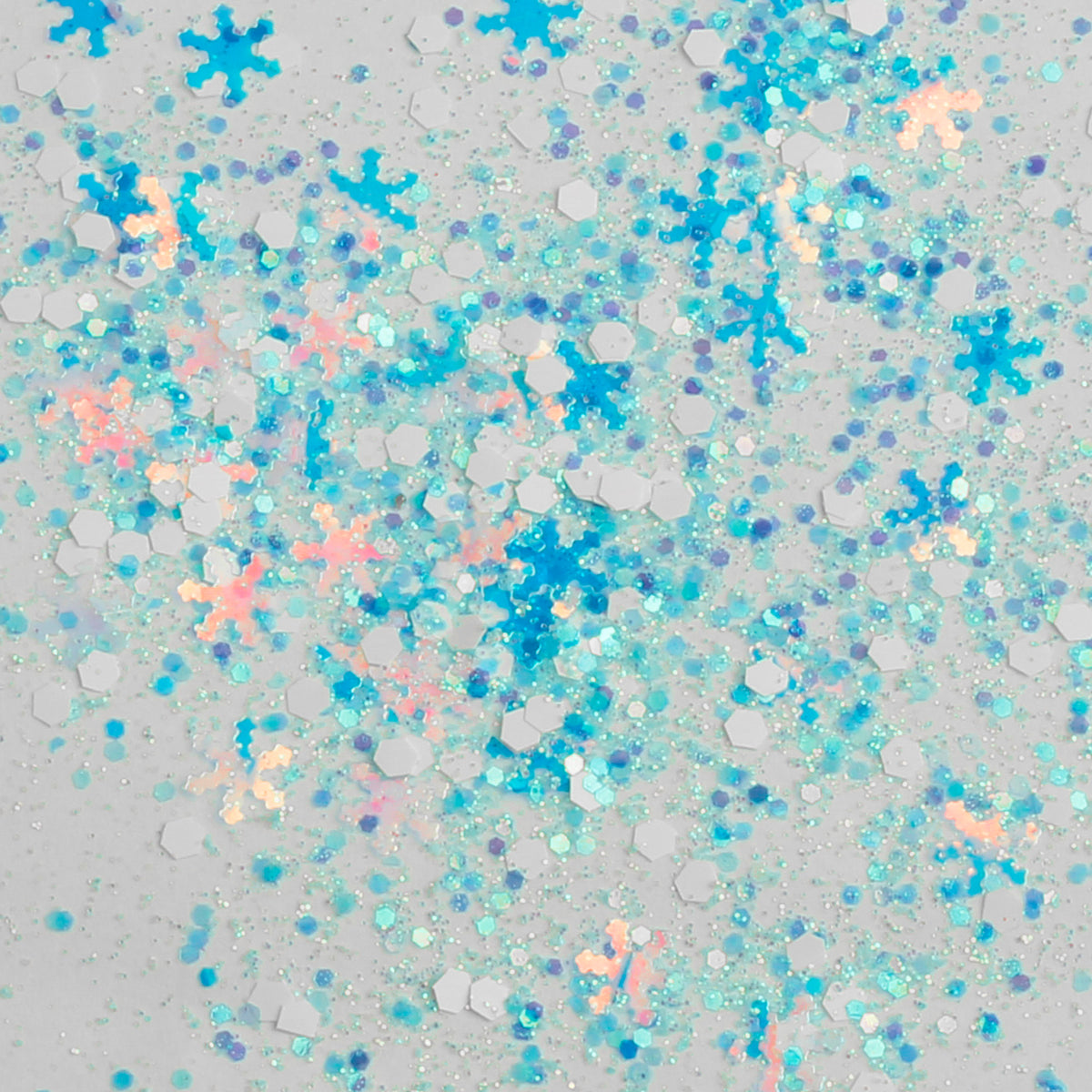 evol blizzard xmas chunky face glitter mix loose