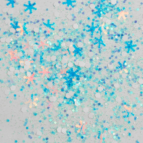 evol blizzard xmas chunky face glitter mix loose